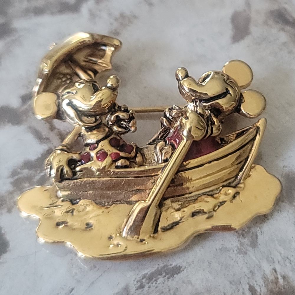Napier Gold Brooch